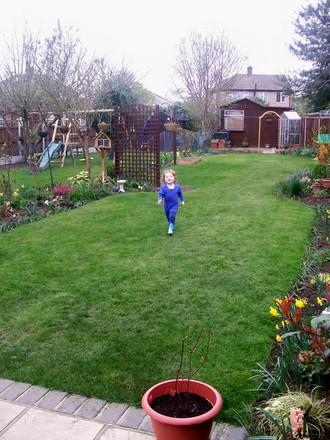 Strutting her stuff!