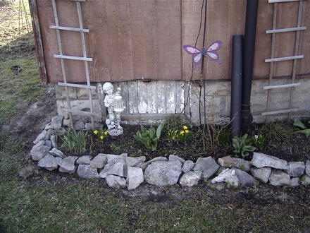 Small back garden
