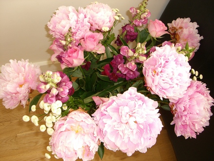 2007 Birthday flowers from my family-in-law