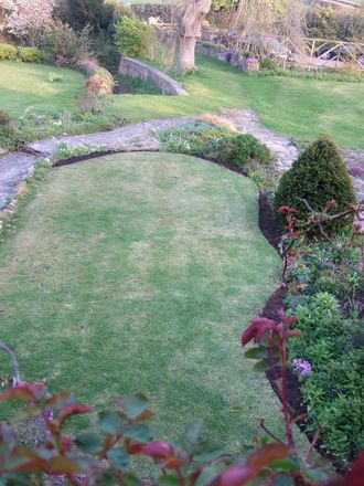 L-hand lawn  - after!