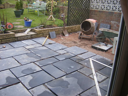 New Patio Day 2