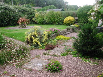 Another view of the back garden.