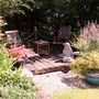 The seating area