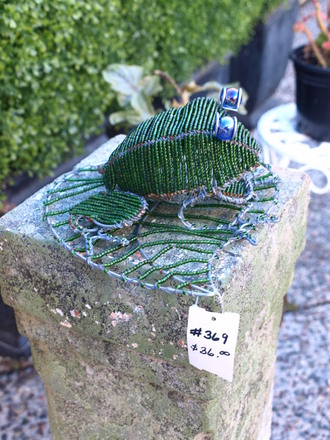 Beaded frog