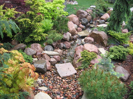 Pondless waterfall