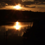 Sunset over the harbour