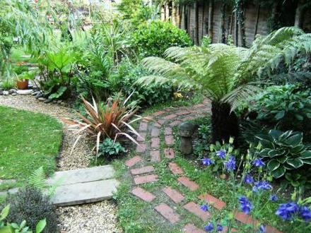 Finished path