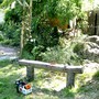 New rustic bench