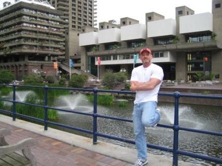 View of Barbican Pools