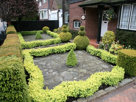 Front garden June 08