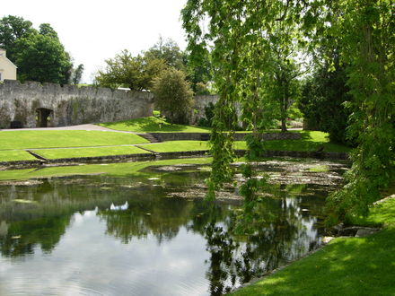 Aberglasney garden