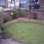 New cane edging for the boarders
