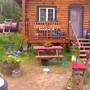 front walk at the cabin
