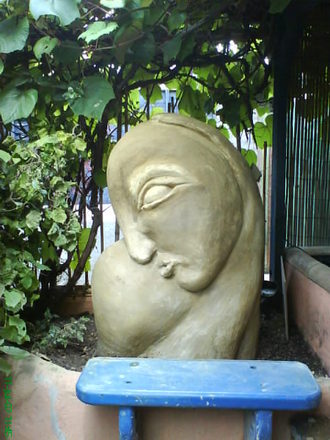 a sculpture i did for the misses