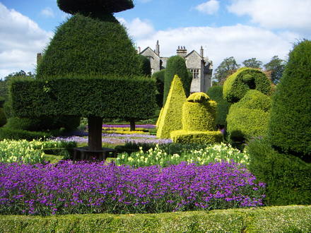 Topiary garden at Levens Hall