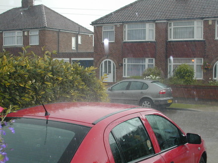 A lot of rain the other day