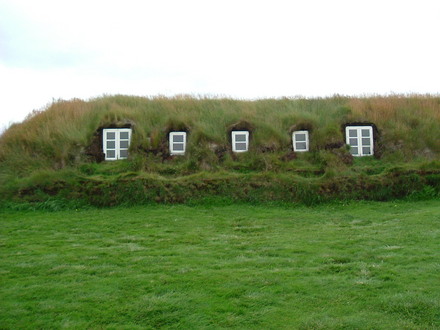 Turf House in Iceland