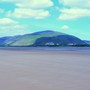 View to the hills across the beach at Silecroft