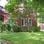 Front of house, summer