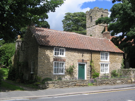 Rose Cottage newly painted .