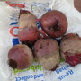MY BEETROOT IN MY ALLOTMENT