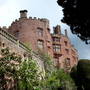 A view of the castle from the terraces