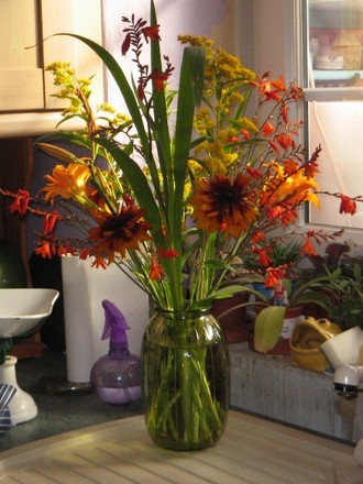 bunch of flowers