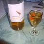 home made rhubarb wine....