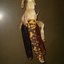 Indian corn on the door. 