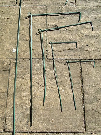 Link stake plant supports