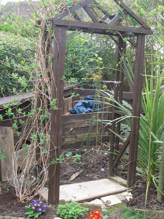 Dads home made arch